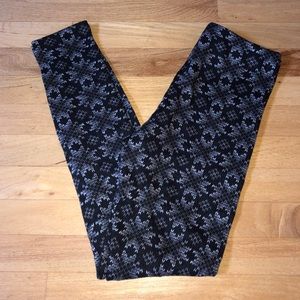 Women’s Small Mix & Co. Pattern Fashion Leggings